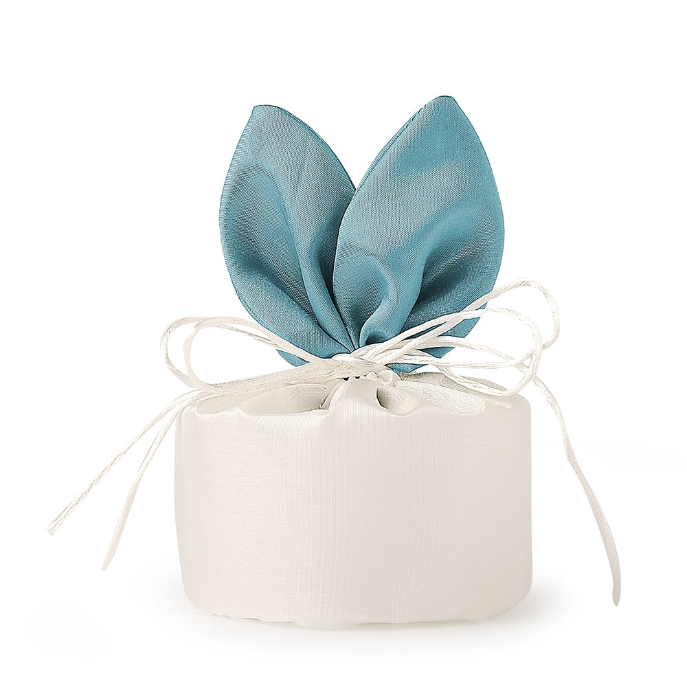 Sacchettino Taffeta Avorio Dia.10X20Cm Hervit Hervit