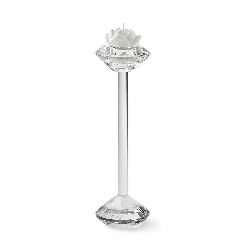 Portacandela Cristallo Stelo 23Cm Hervit Hervit