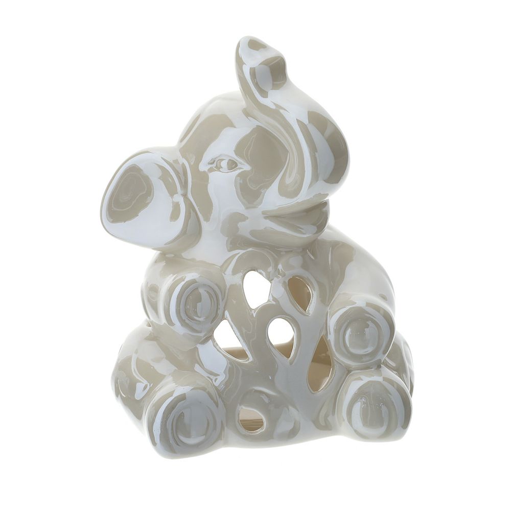 Portatealite Elefante Porc.Traf.14Cm Hervit