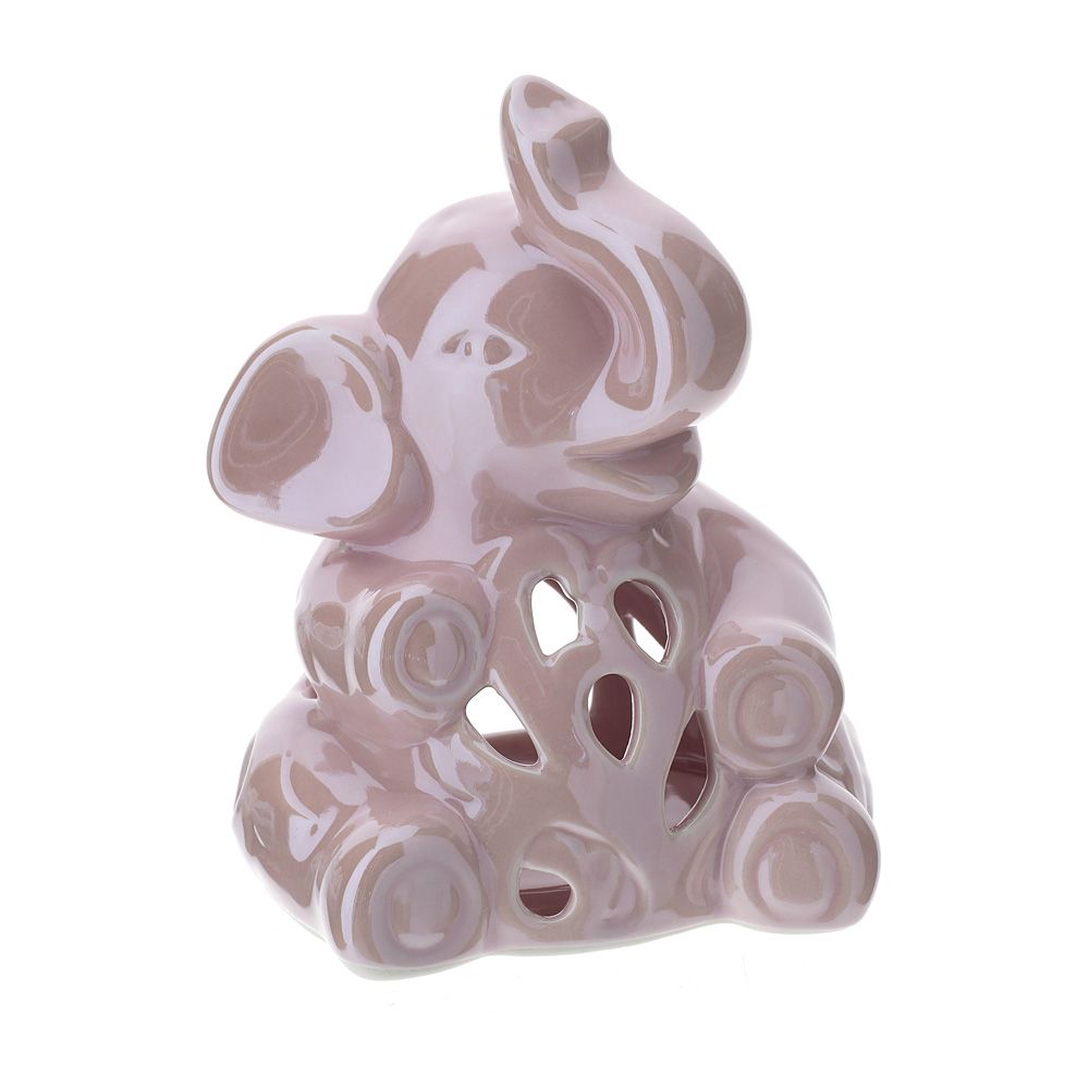 Portatealite Elefante Porc.Traf.14Cm Hervit