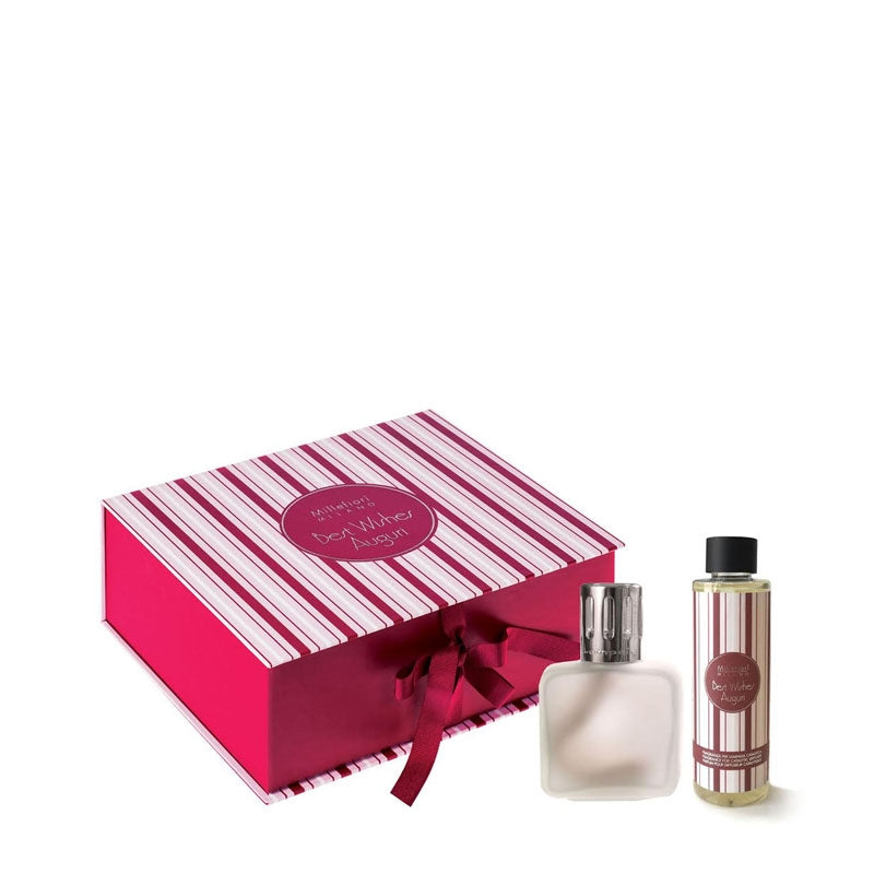 Kit Natale - Best Wishes - Lampair Square Gla Millefiori Millefiori