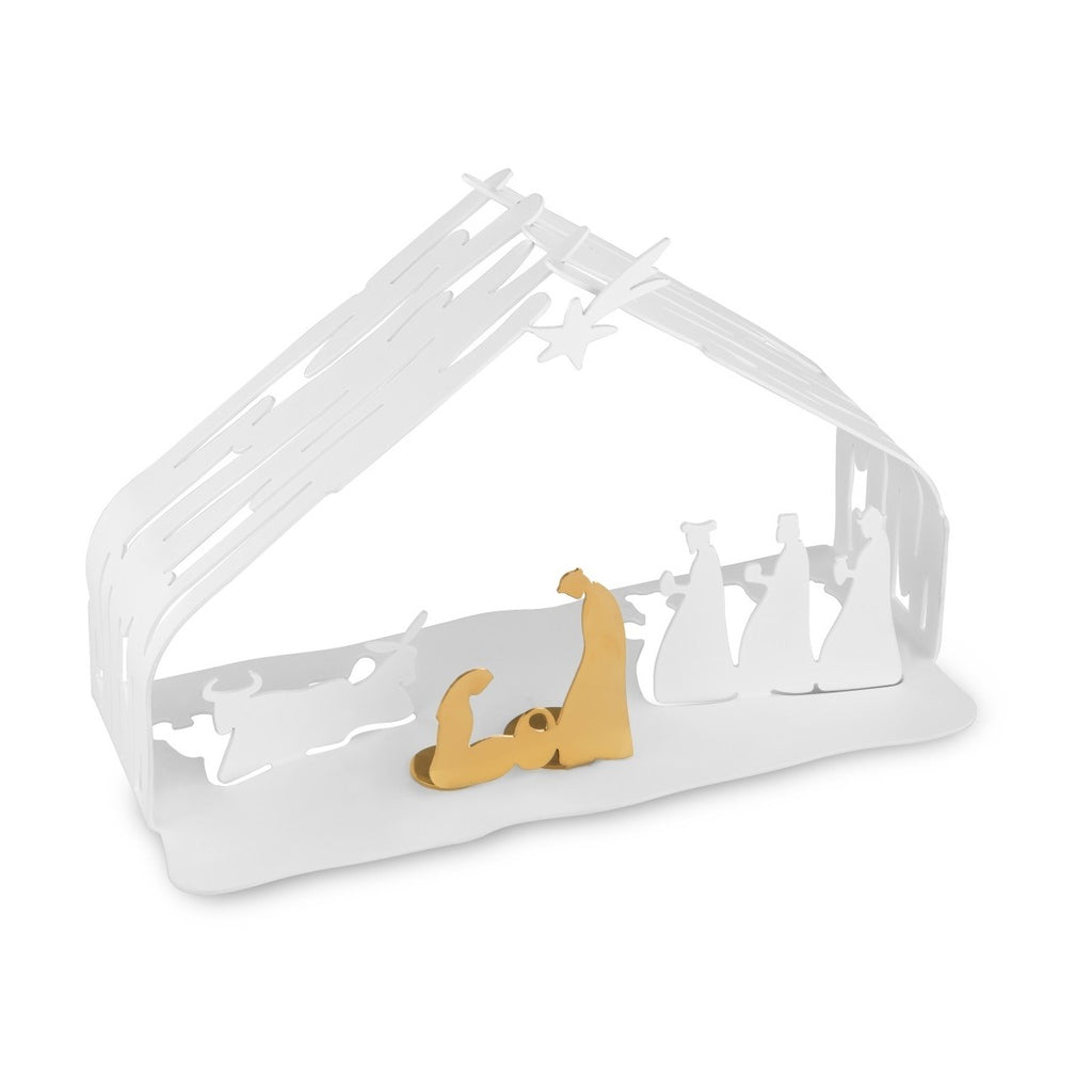 Bark Crib  Presepe Bianco Alessi