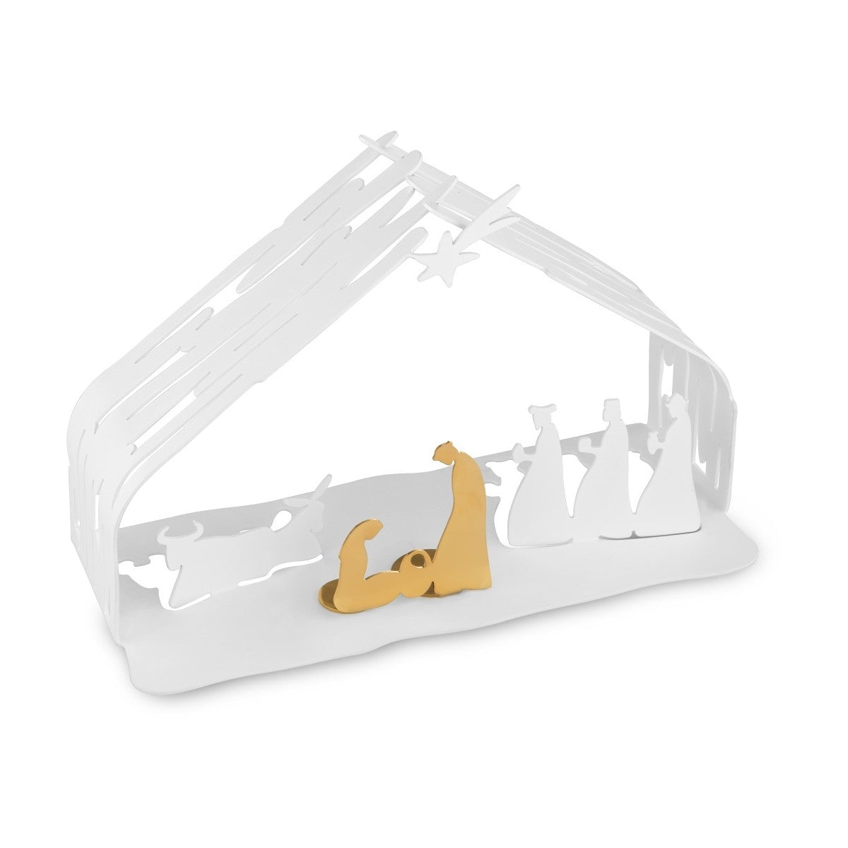Bark Crib  Presepe Bianco Alessi
