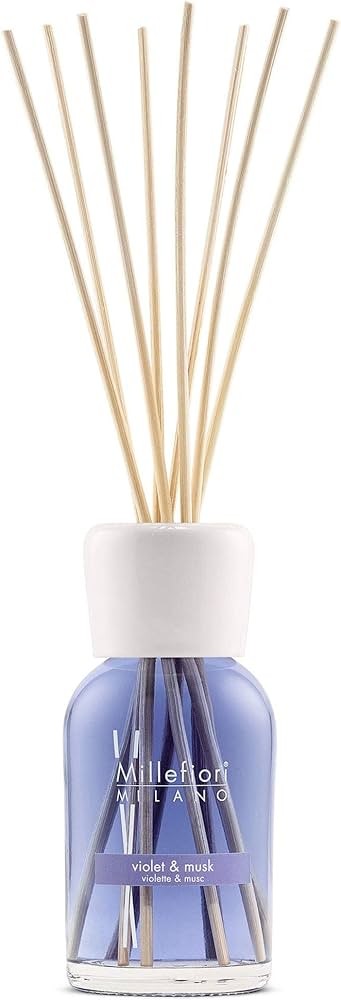Diffusore A Bastoncini Millefiori Milano 250 Ml Violet & Musk Millefiori Milano Millefiori