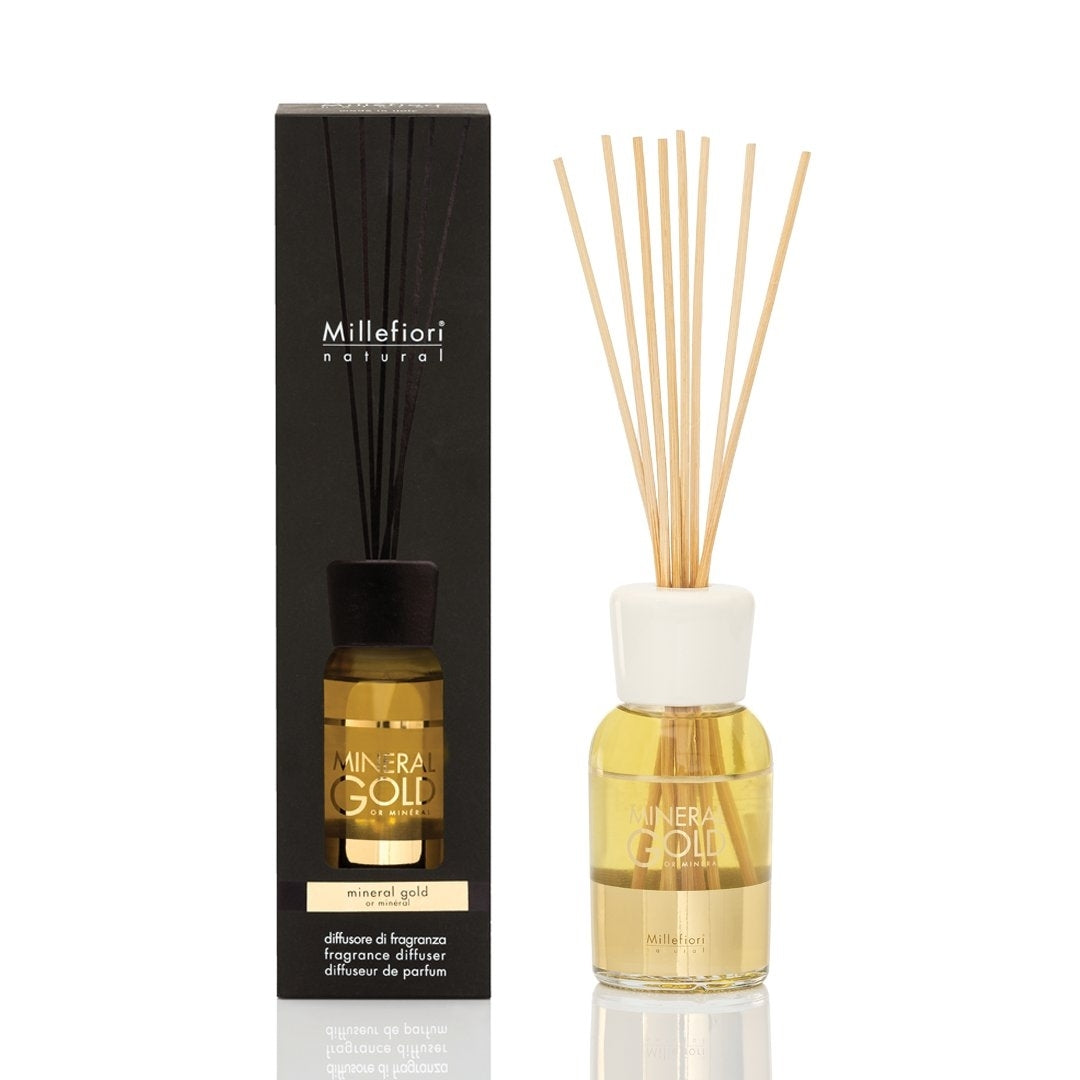 Diffusore Stick 500 Ml Mineral Gold Millefiori