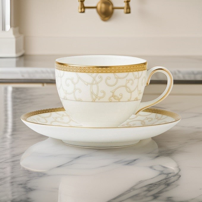 Sei Tazze The C/Piattino Celestial Gold Wedgewood
