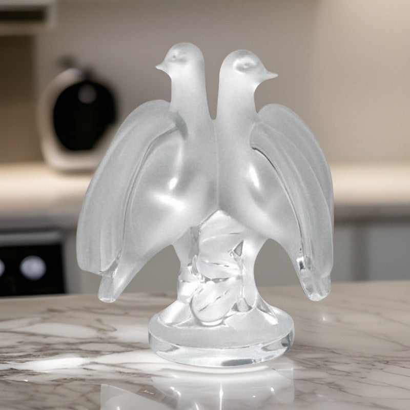 Coppia Colombe Lalique