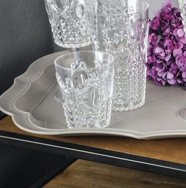 6 Bicchieri Acqua baroque & Rock Baci Milano