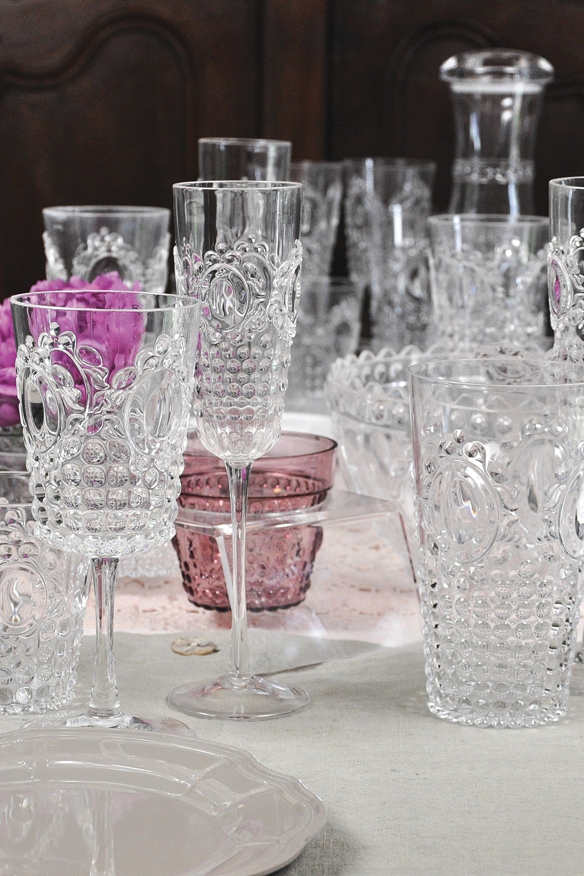 Set 6 Bicchieri Vino Baroque & Rock Baci Milano