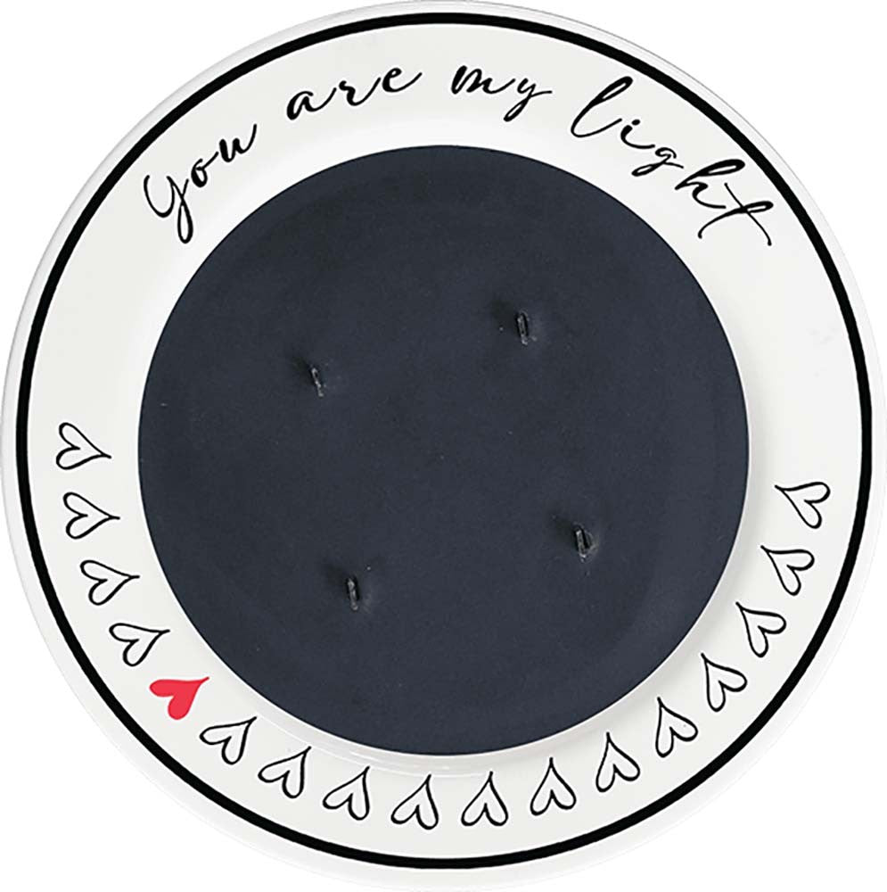 Piatto del buon profumo You are my light Sandalo Nero Mami Milano