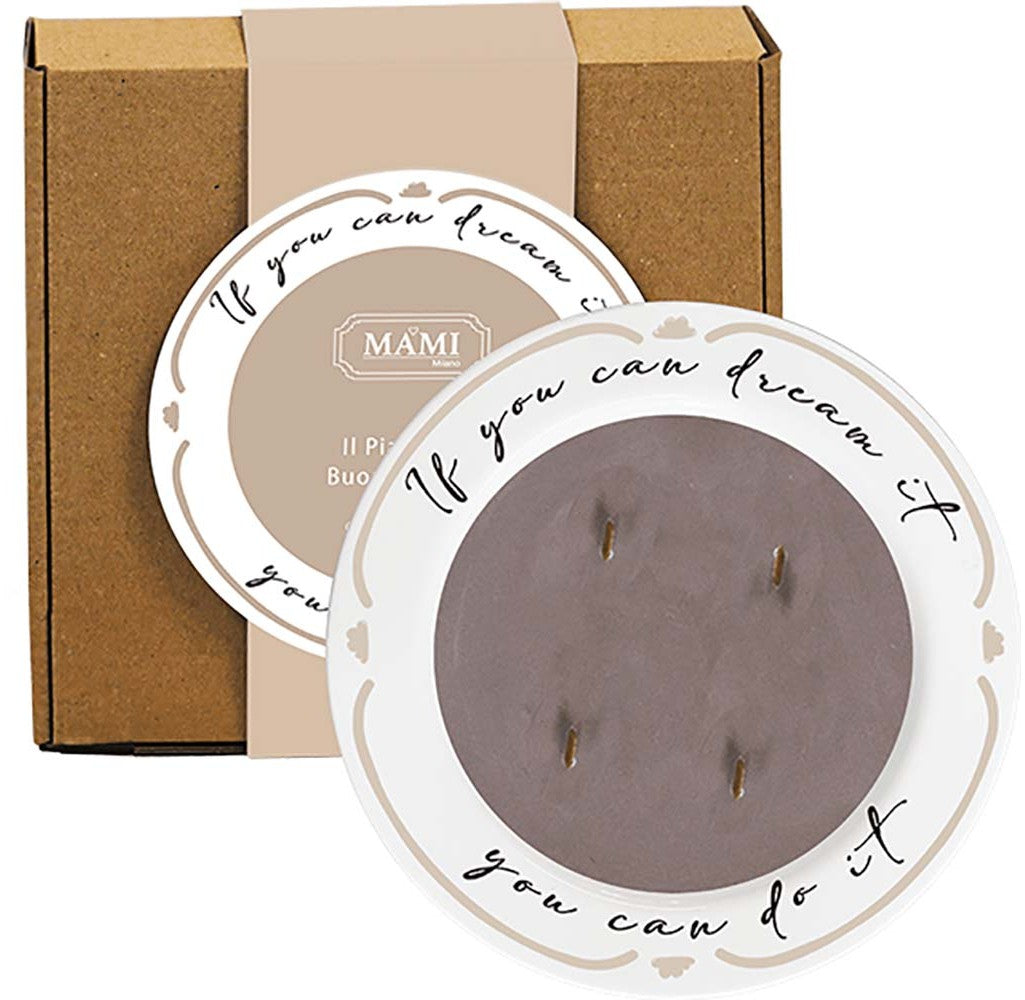 Piatto del buon profumo If you can dream it , you can do it Vaniglia e Legni Mami Milano