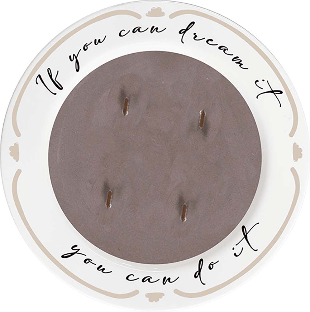 Piatto del buon profumo If you can dream it , you can do it Vaniglia e Legni Mami Milano