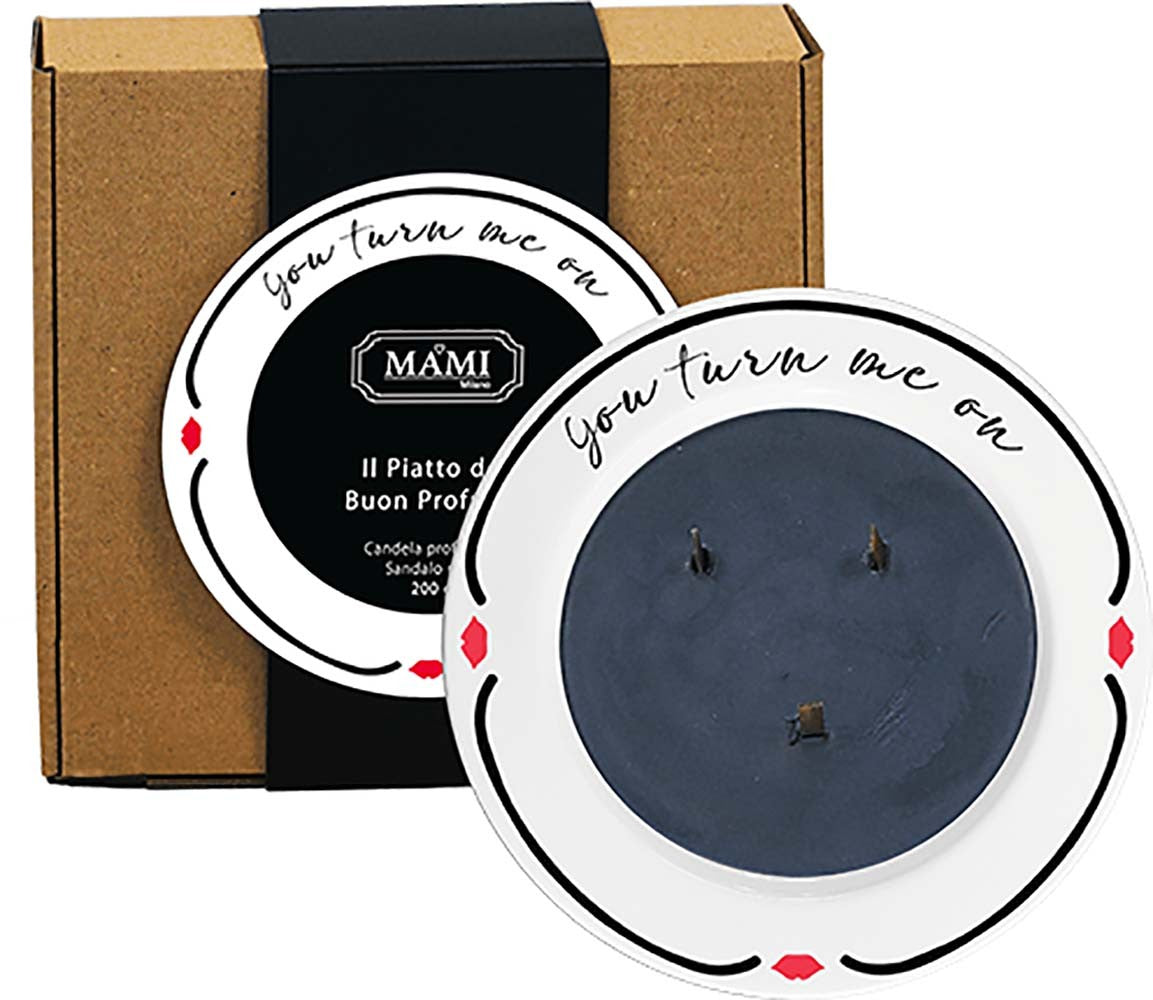 Piatto del buon profumo - Piccolo 200g You turn me on Sandalo Nero Mami Milano