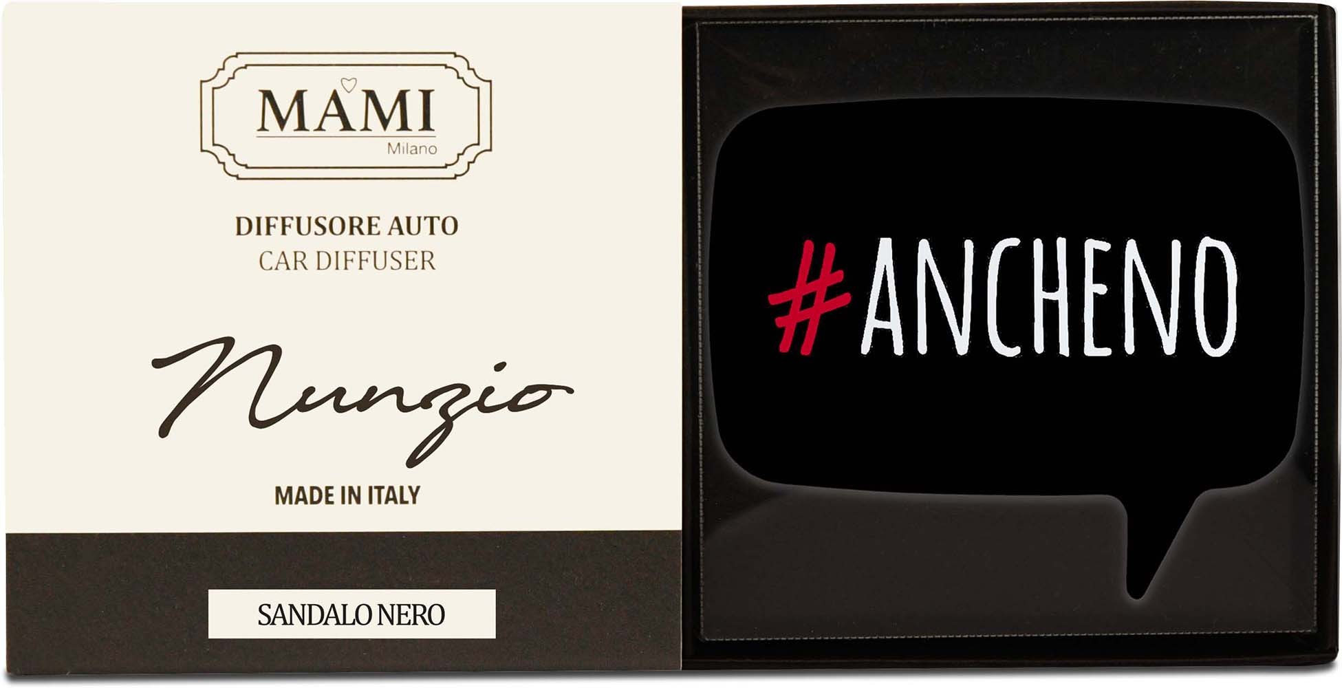 Diffusore auto # Anche no SANDALO NERO Mami Milano