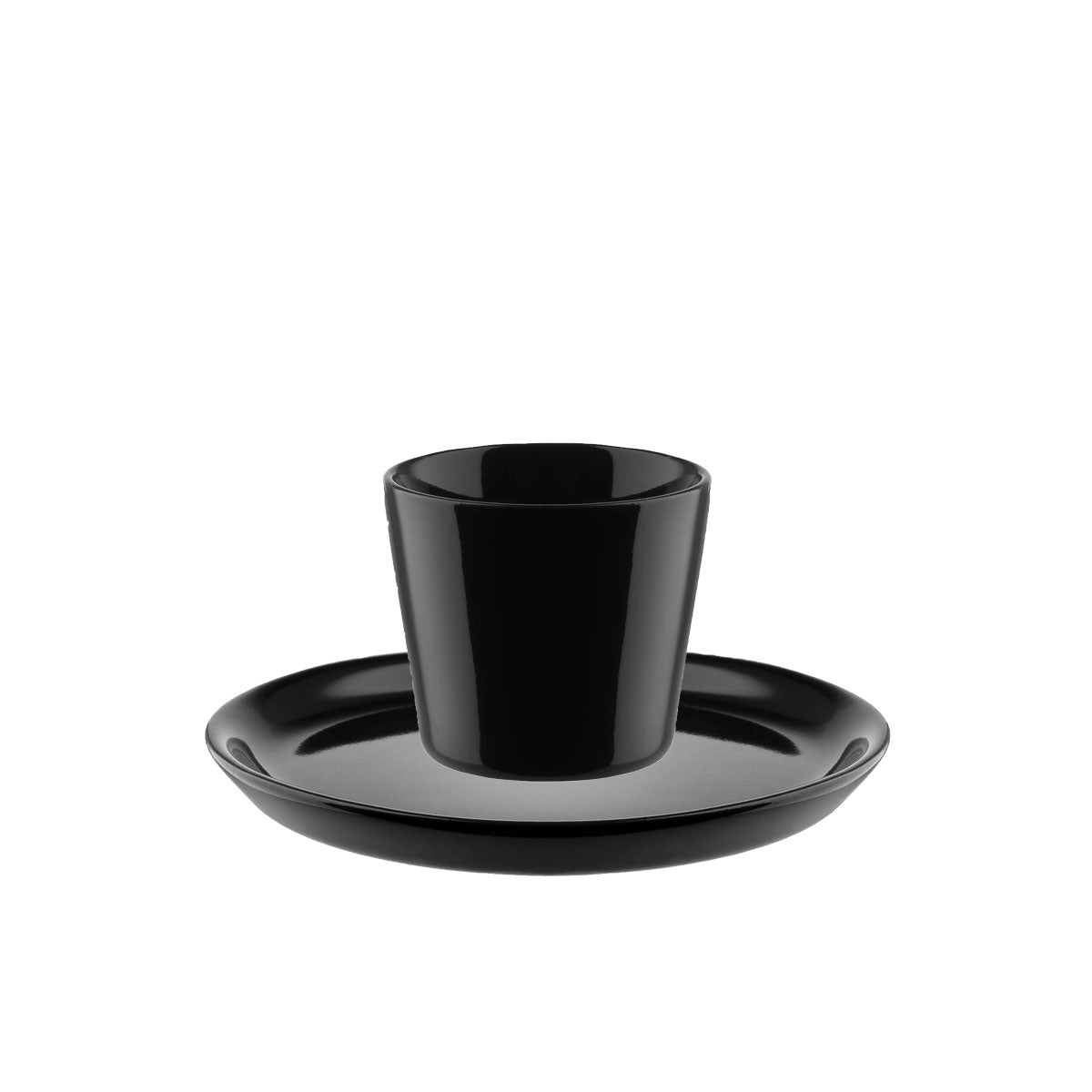 Tonale set 4 pz tazze caffe` nero alessi Alessi