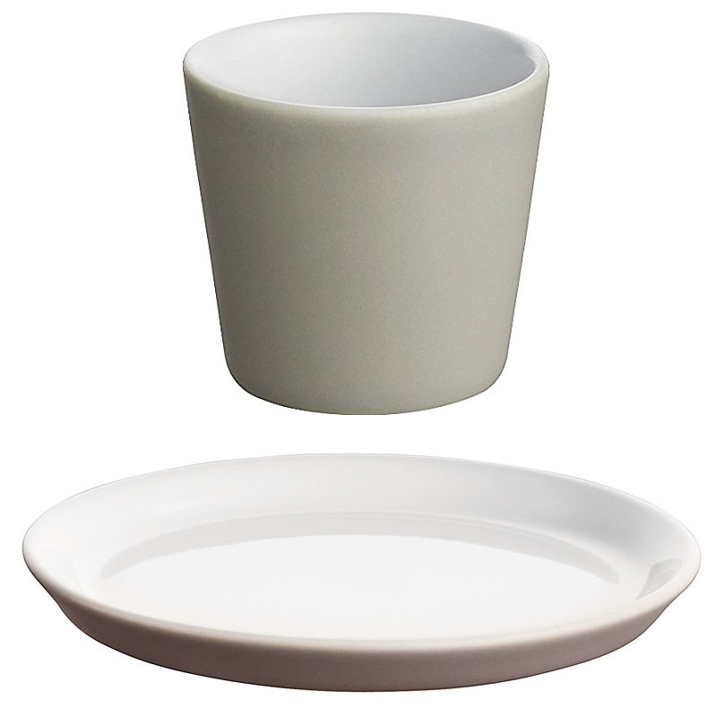 Sei Tazze Caffe` Con Piattino Tonale Alessi Alessi