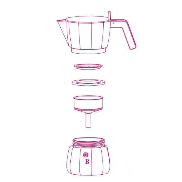 Moka Caffettiera 1 Tazza Alessi