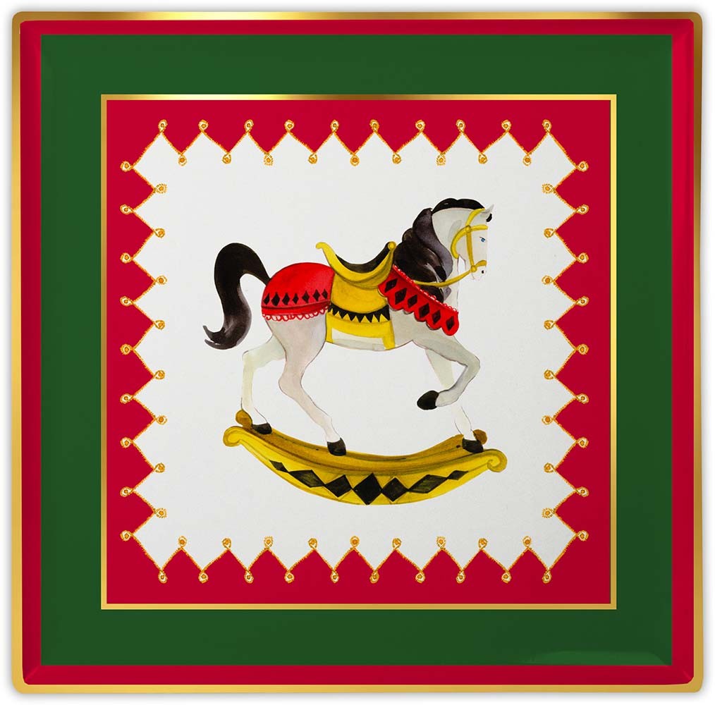 Vassoio Gourmet Quadro 17X17 - Carol Baci Milano
