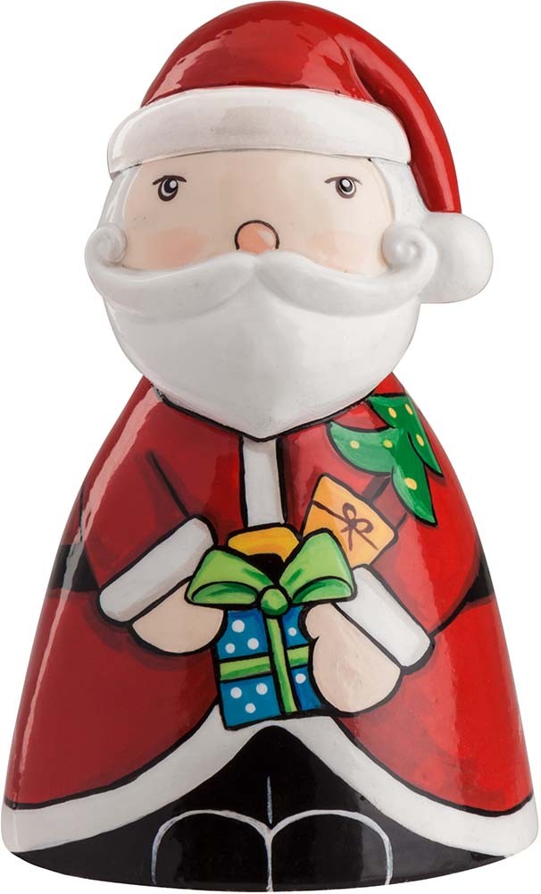 Campanella Natale Babbo Natale 6X9 Egan