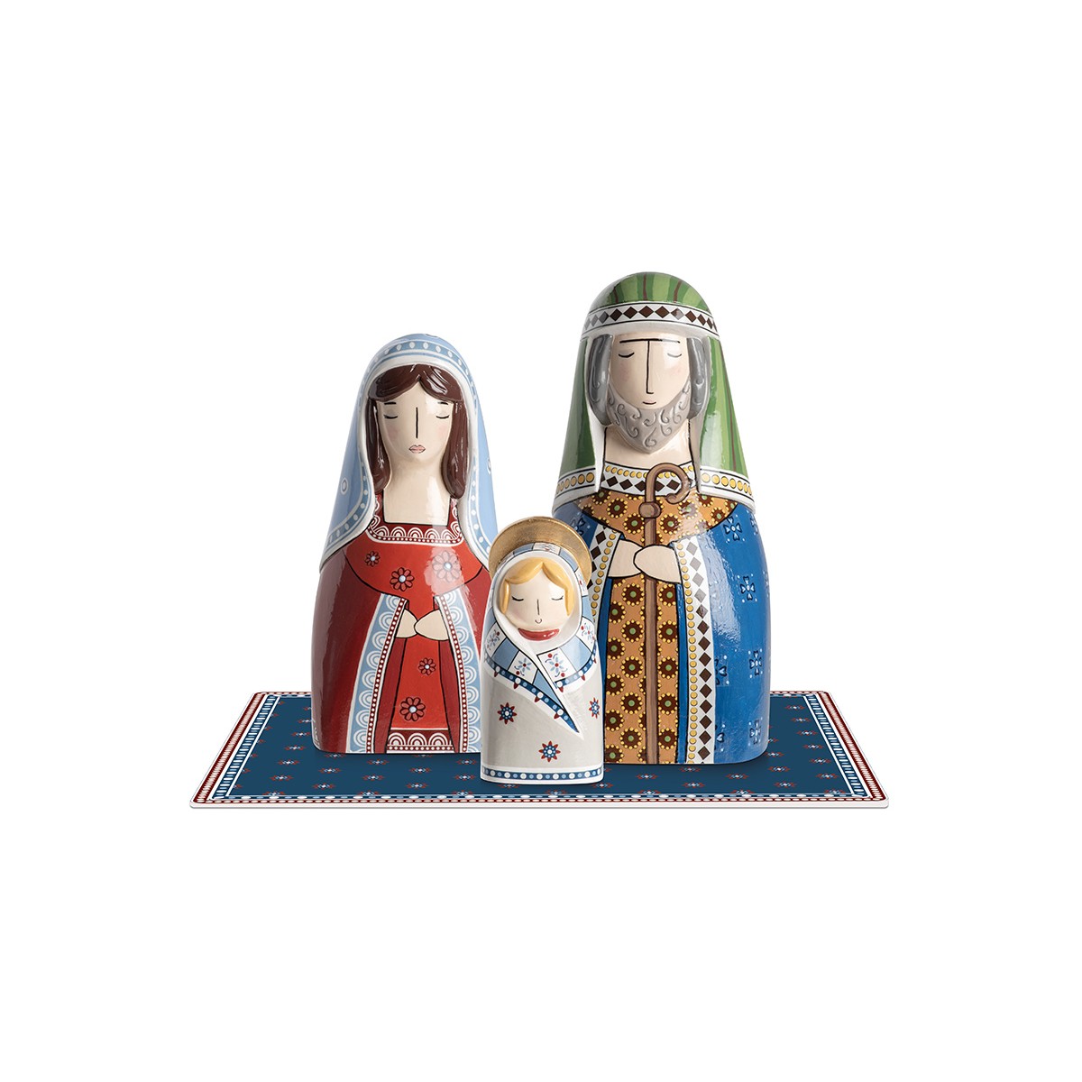 Sacra Famiglia Natale + Tappetino Egan