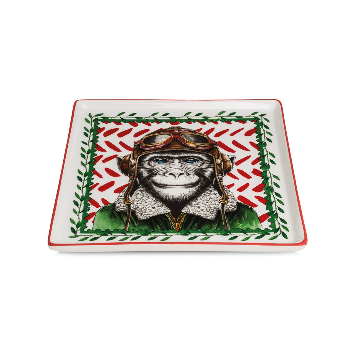 Vassoio Human Essence Scimmia ``Boldness`` 19X19 Egan