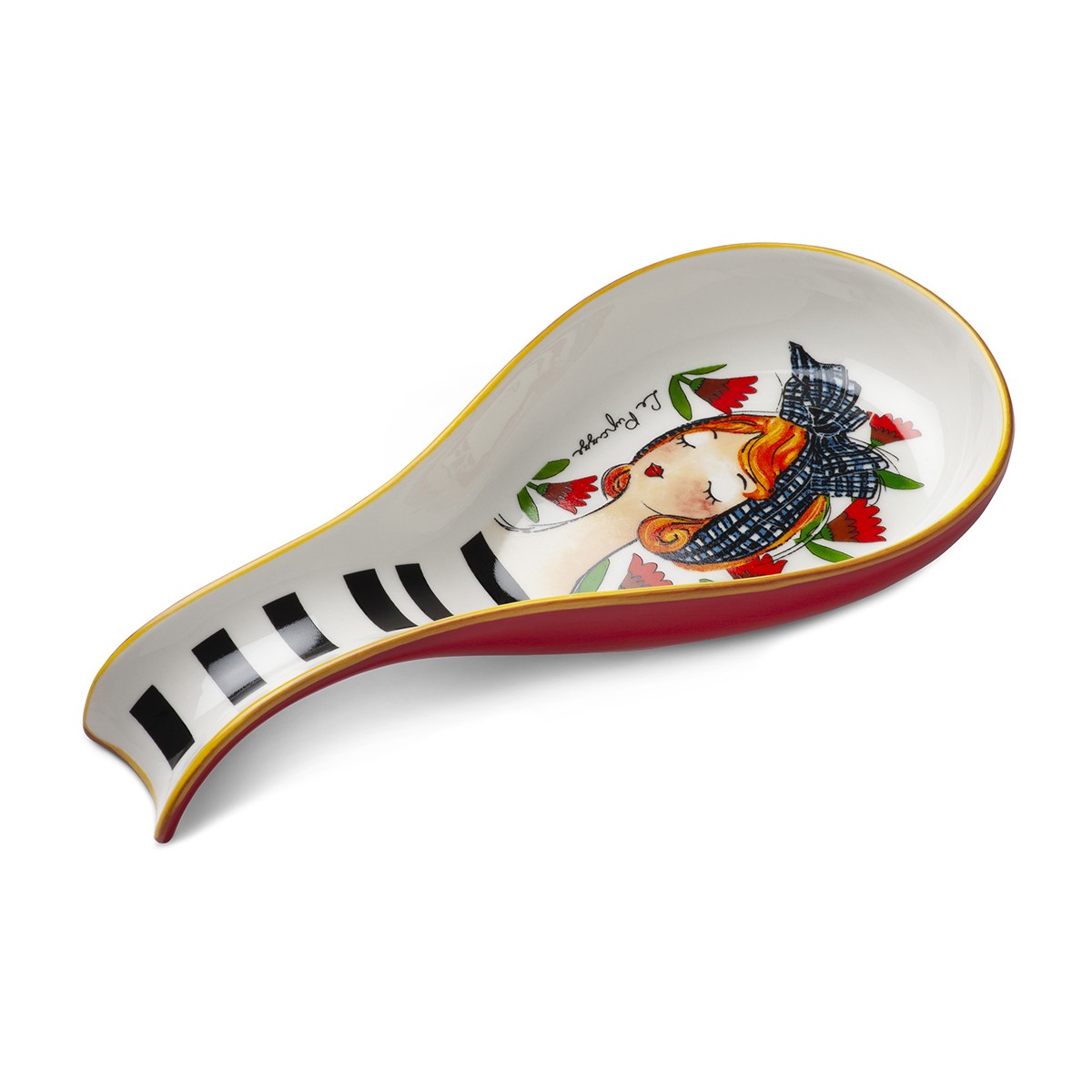 P/Mestolo Le Pupazze Rosso 21X10 Egan