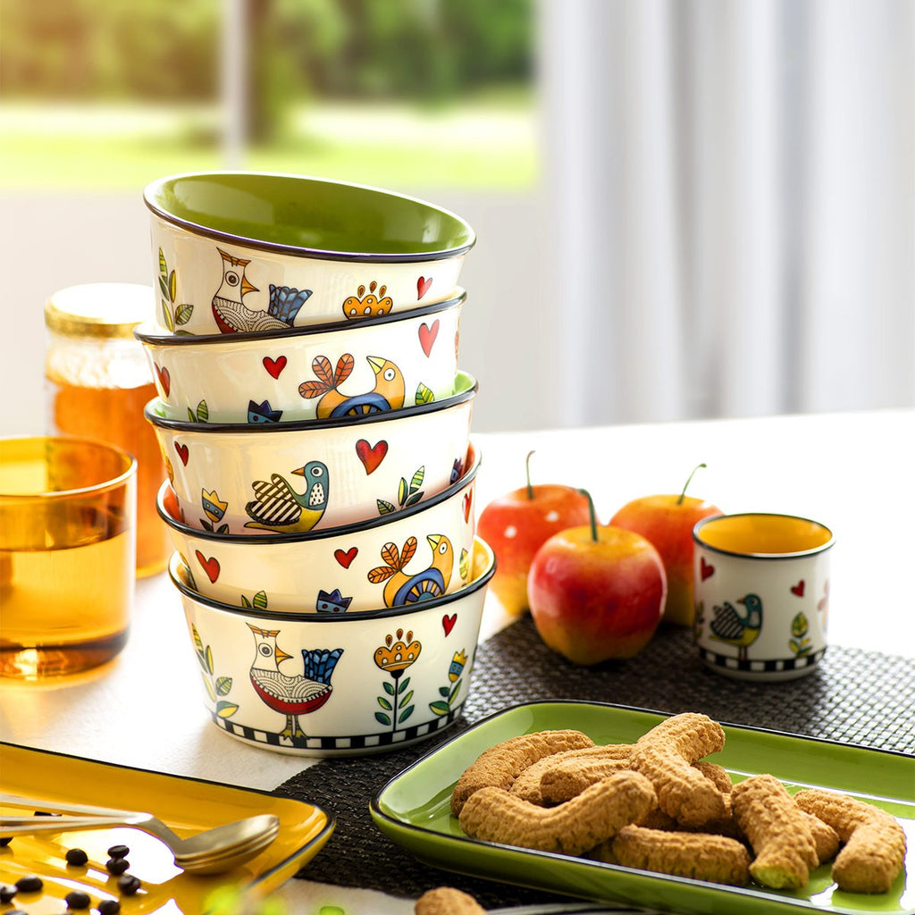 Bowl Cocorico` Arancio Ml 420 Egan