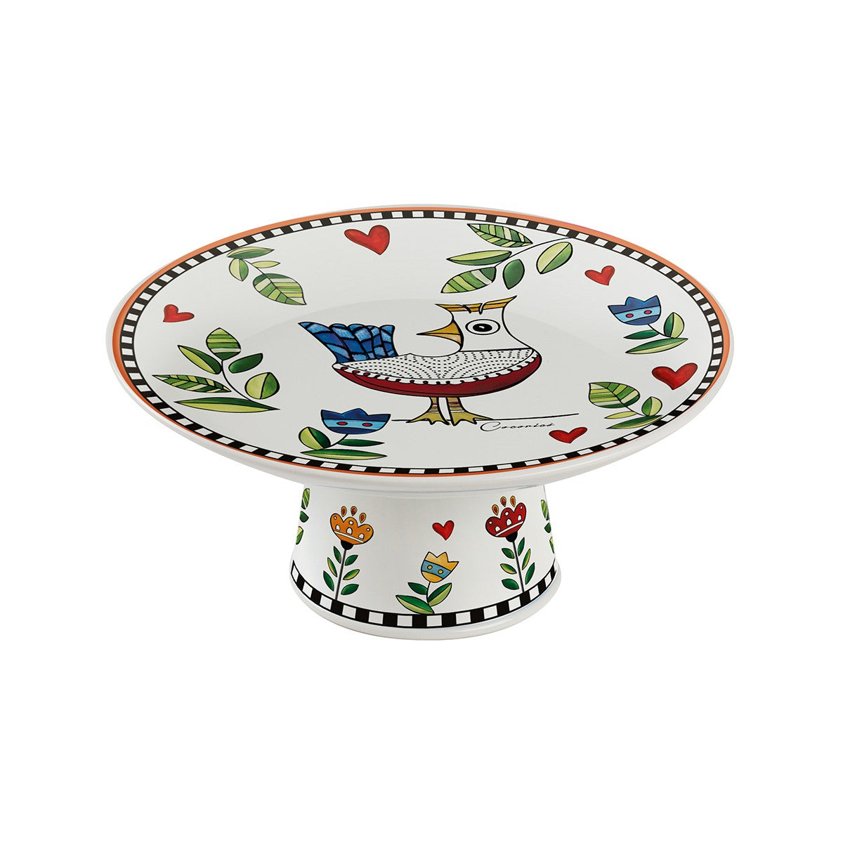 Alzata Cocorico` Arancio 19X9 Egan