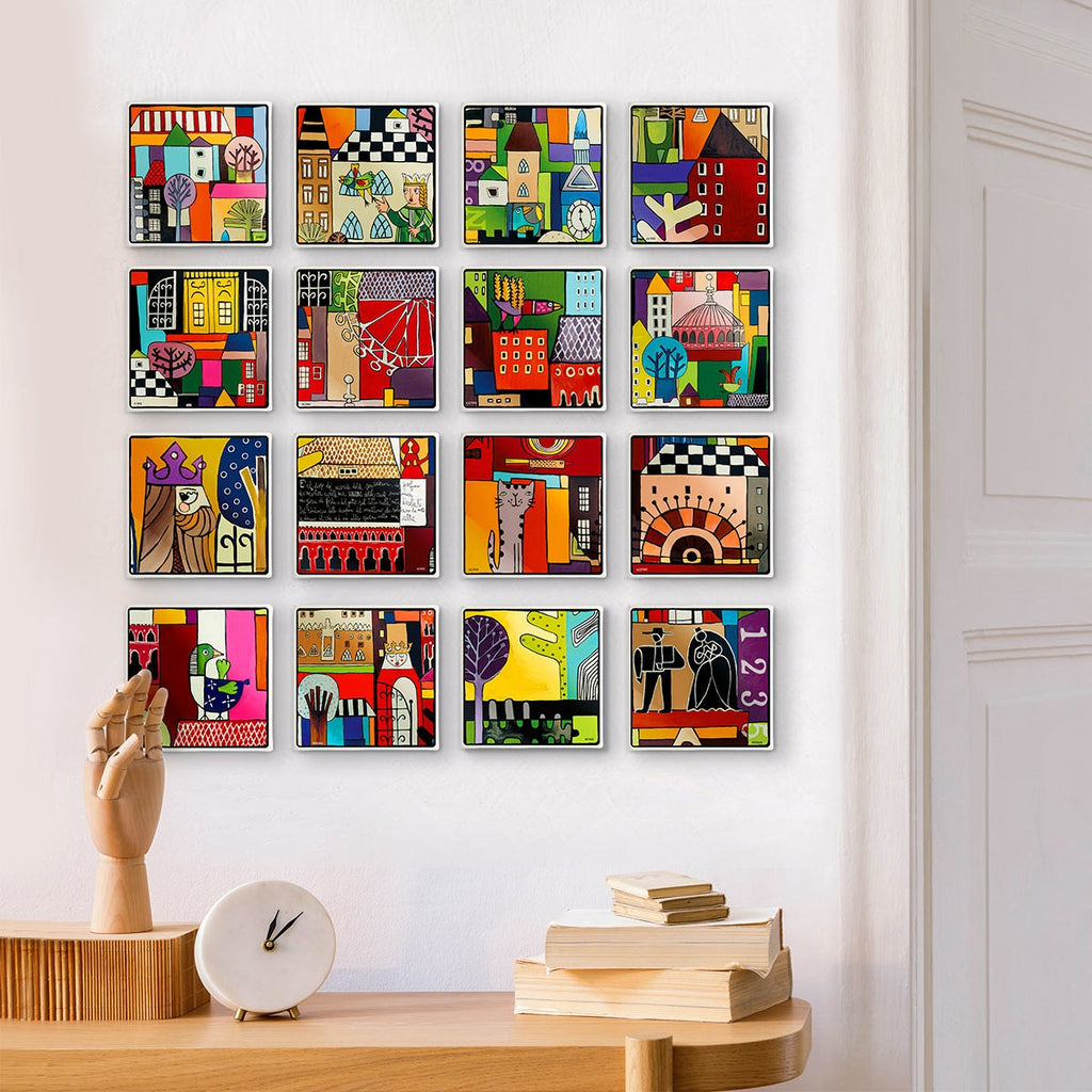 Formella "Due" Xvi-Xvi 11X11 Egan