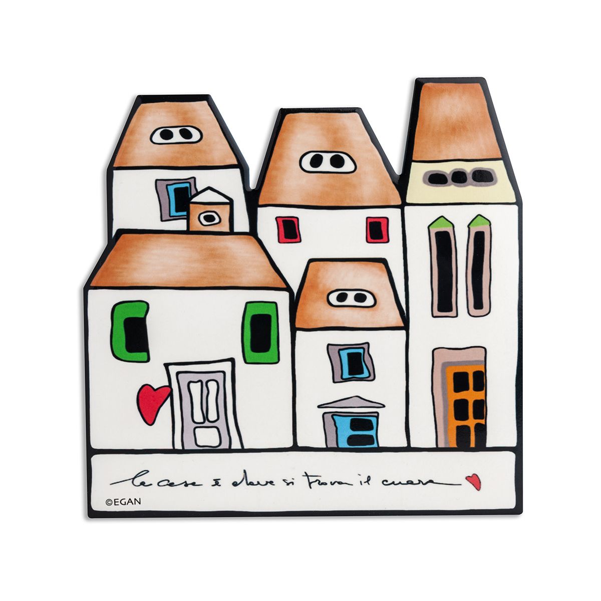 S/Pentola Le Casette 16X16 Egan