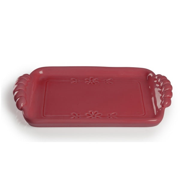 Vassoio Rosso Mondemilo 21X14 Egan