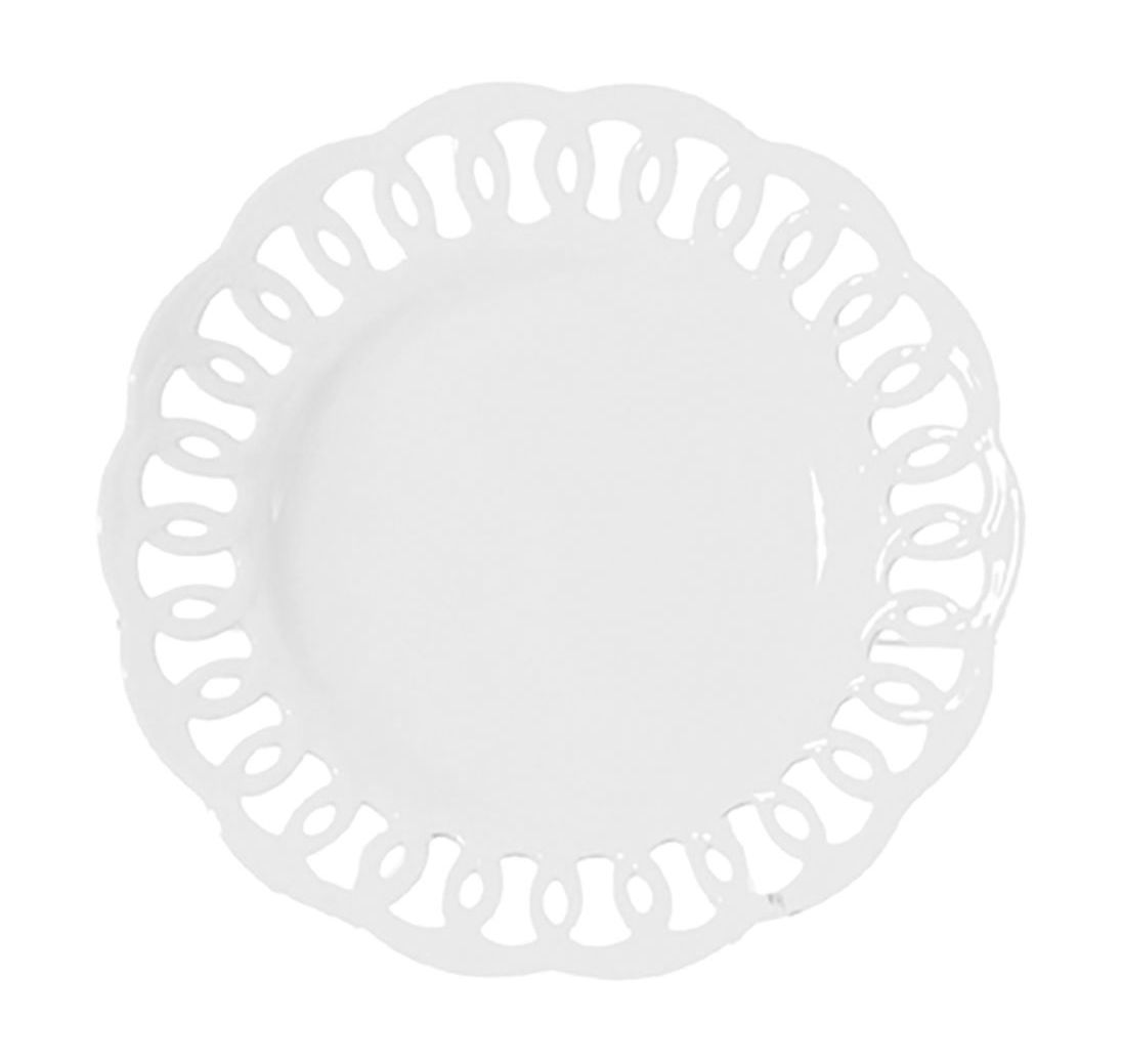 Firenze Piattino Traforato Cm 15 In Gift Box La Porcellana Bianca La Porcellana Bianca