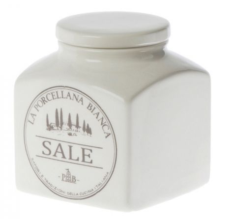 Barattolo Porcellana 0,5 L Sale In Gift Box La Porcellana Bianca