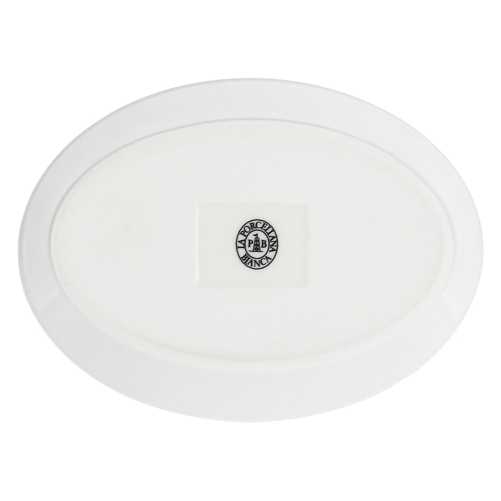 Fiesole Teglia Ovale Cm 19X13,5X6 In Gift Box La Porcellana Bianca La Porcellana Bianca