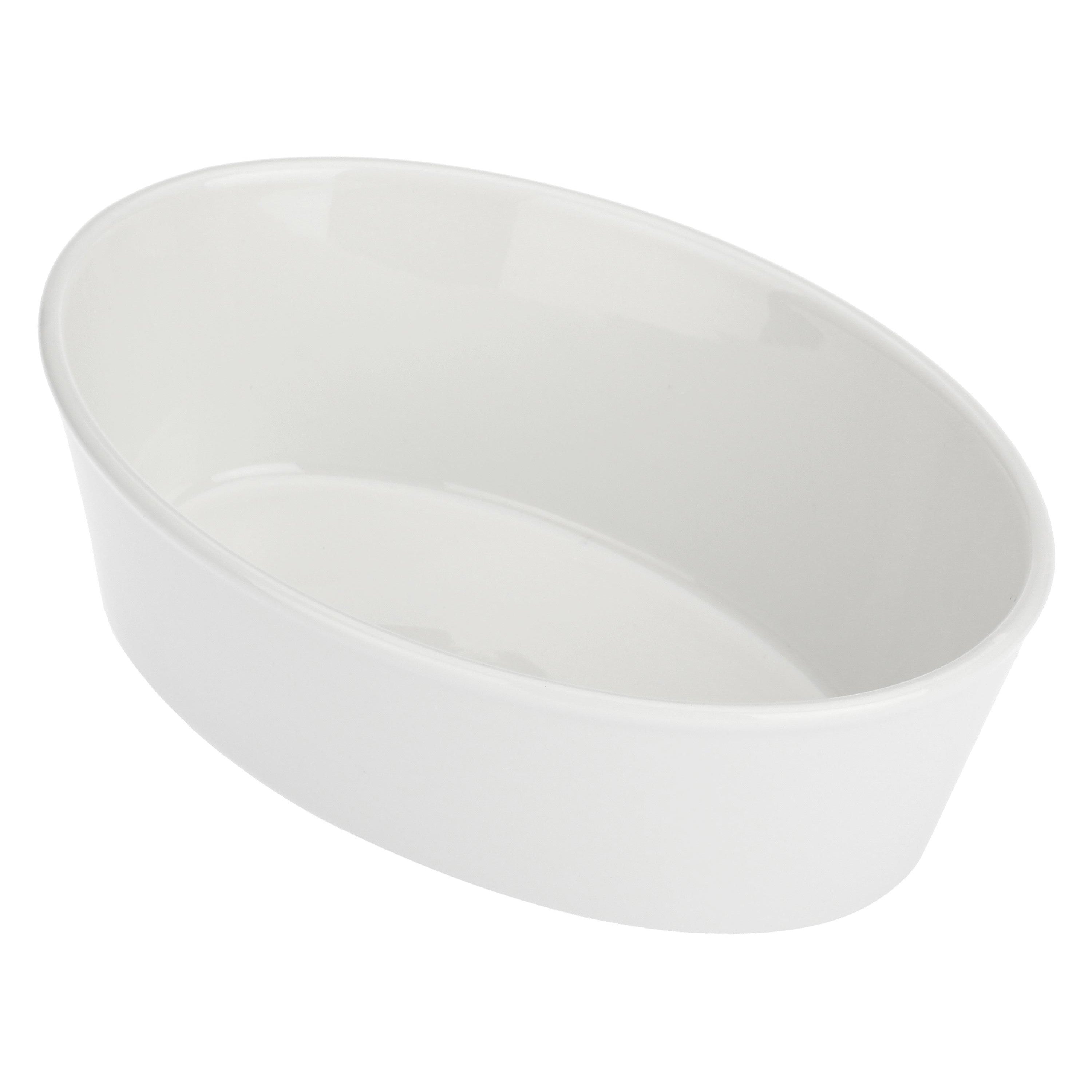 Fiesole Teglia Ovale Cm 19X13,5X6 In Gift Box La Porcellana Bianca La Porcellana Bianca