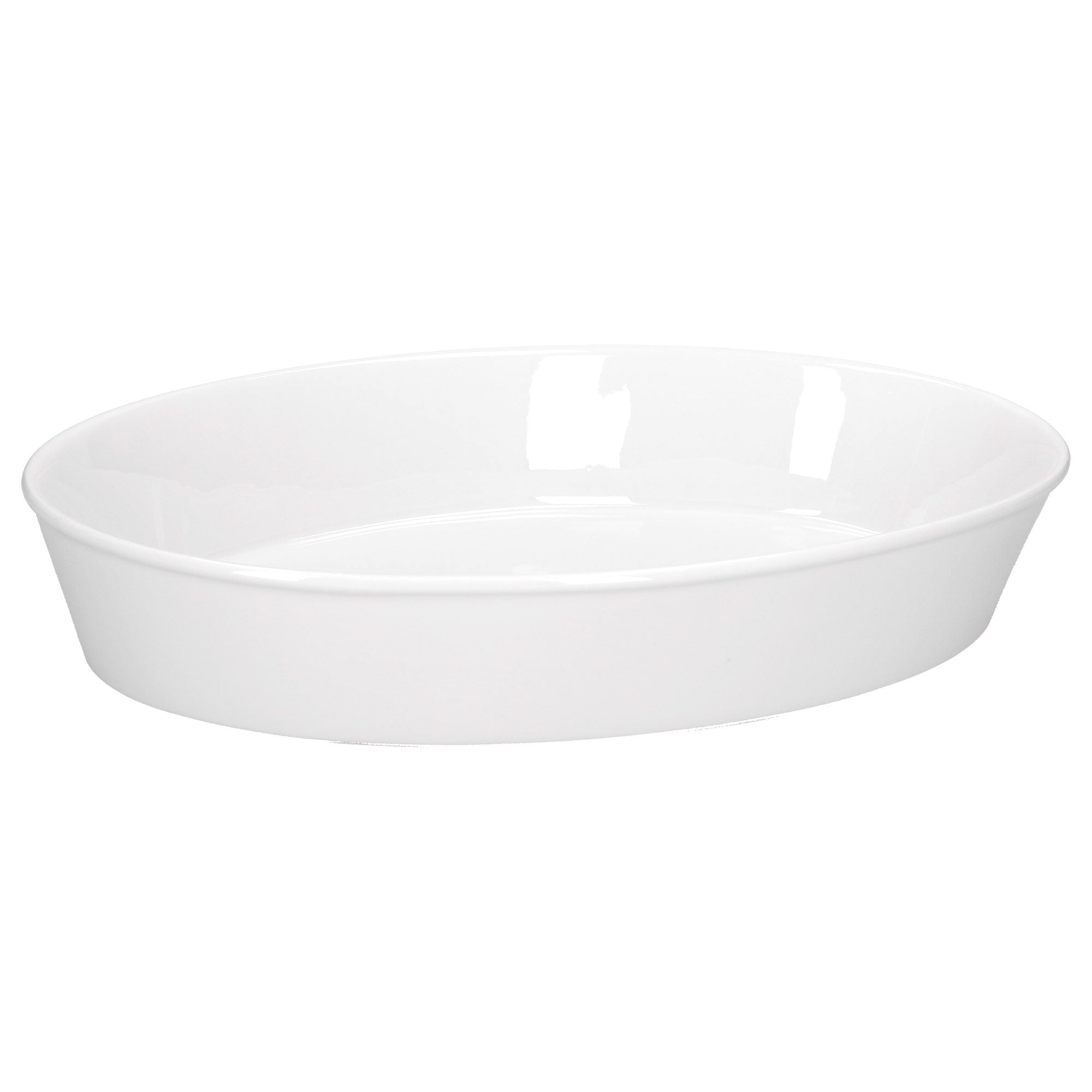 Fiesole Teglia Ovale Cm 36X25,5X6,5 In Gift Box La Porcellana Bianca