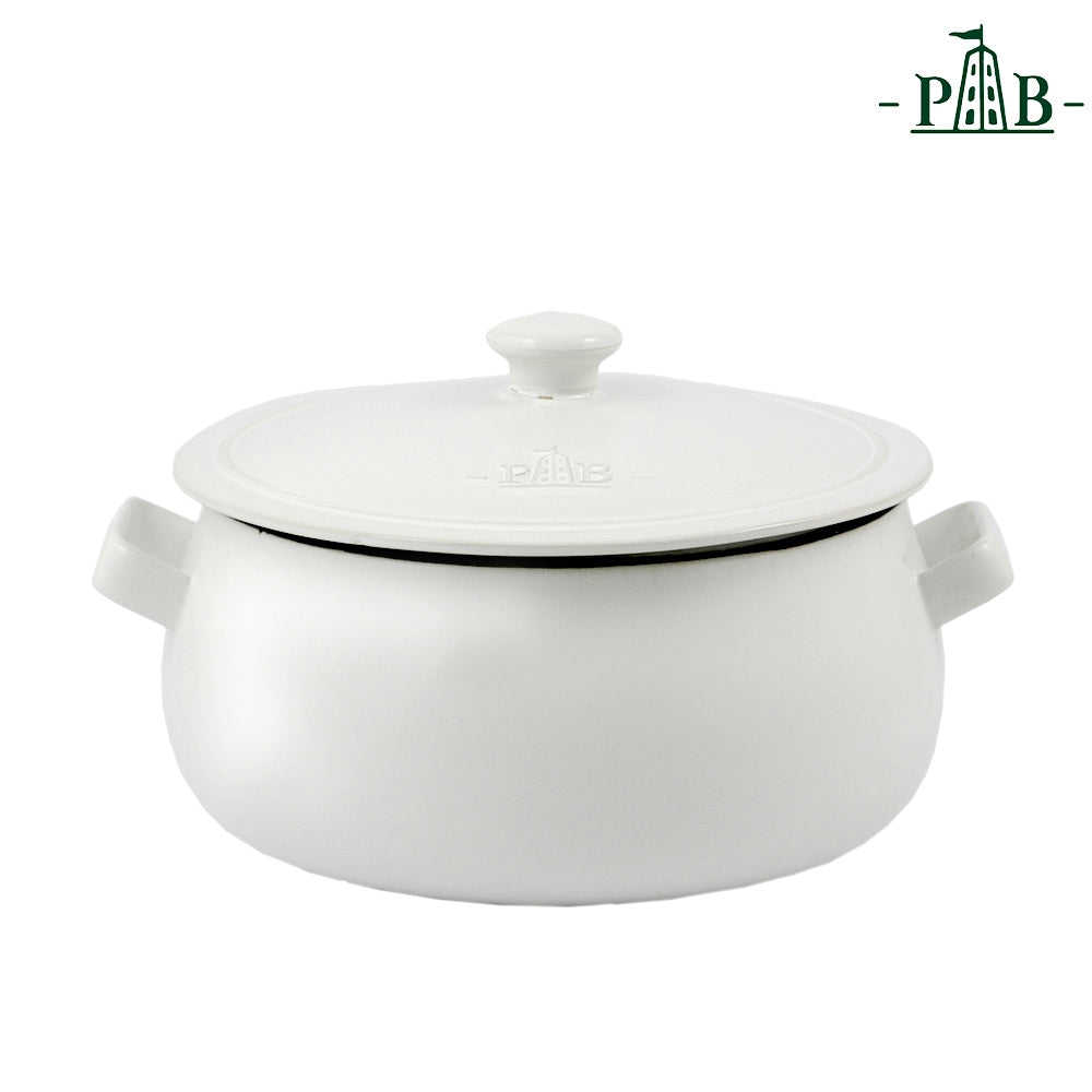 Sapori Casseruola Alta D26Xh13 Cm C/C Bianca Gb La Porcellana Bianca
