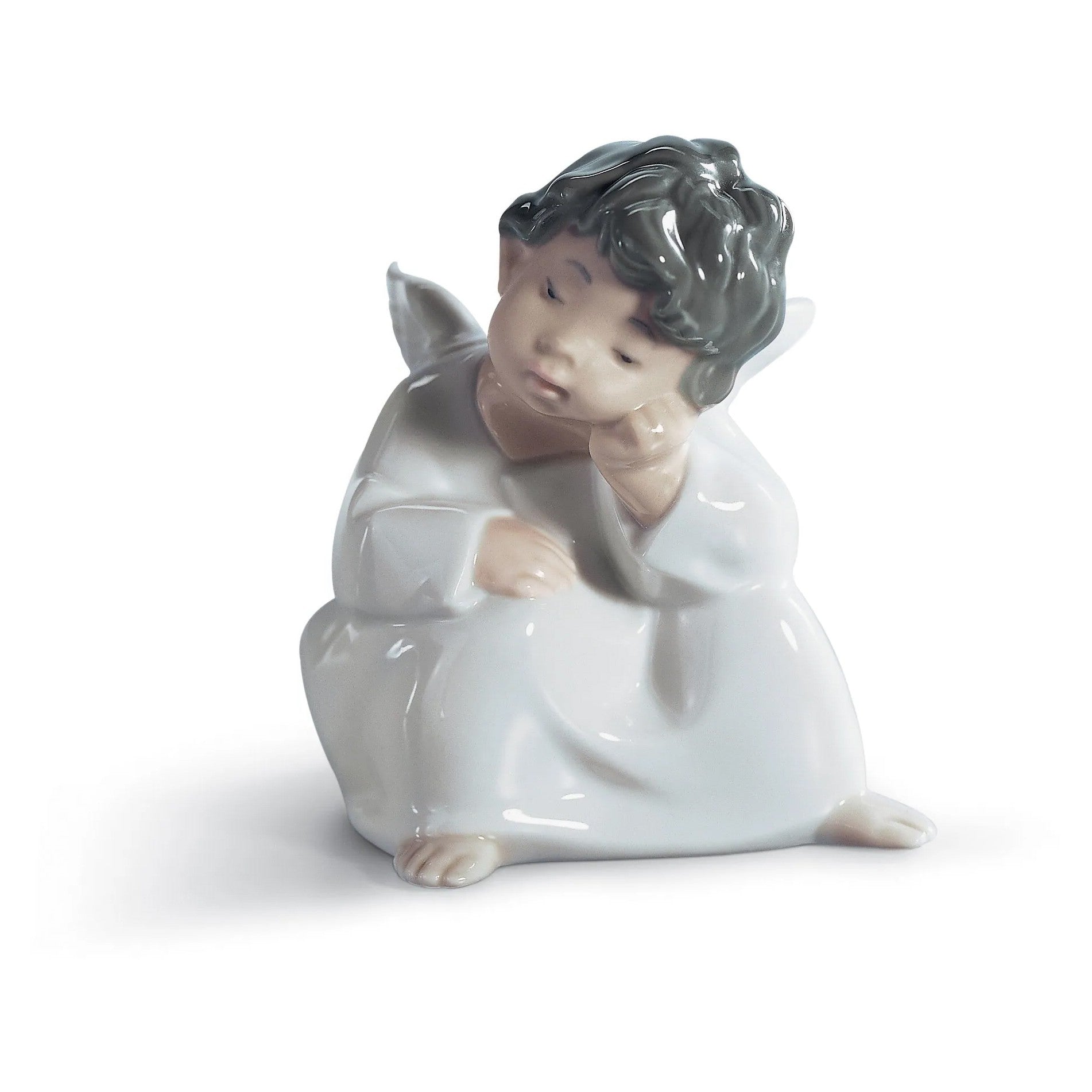 Angioletto che medita Lladro'