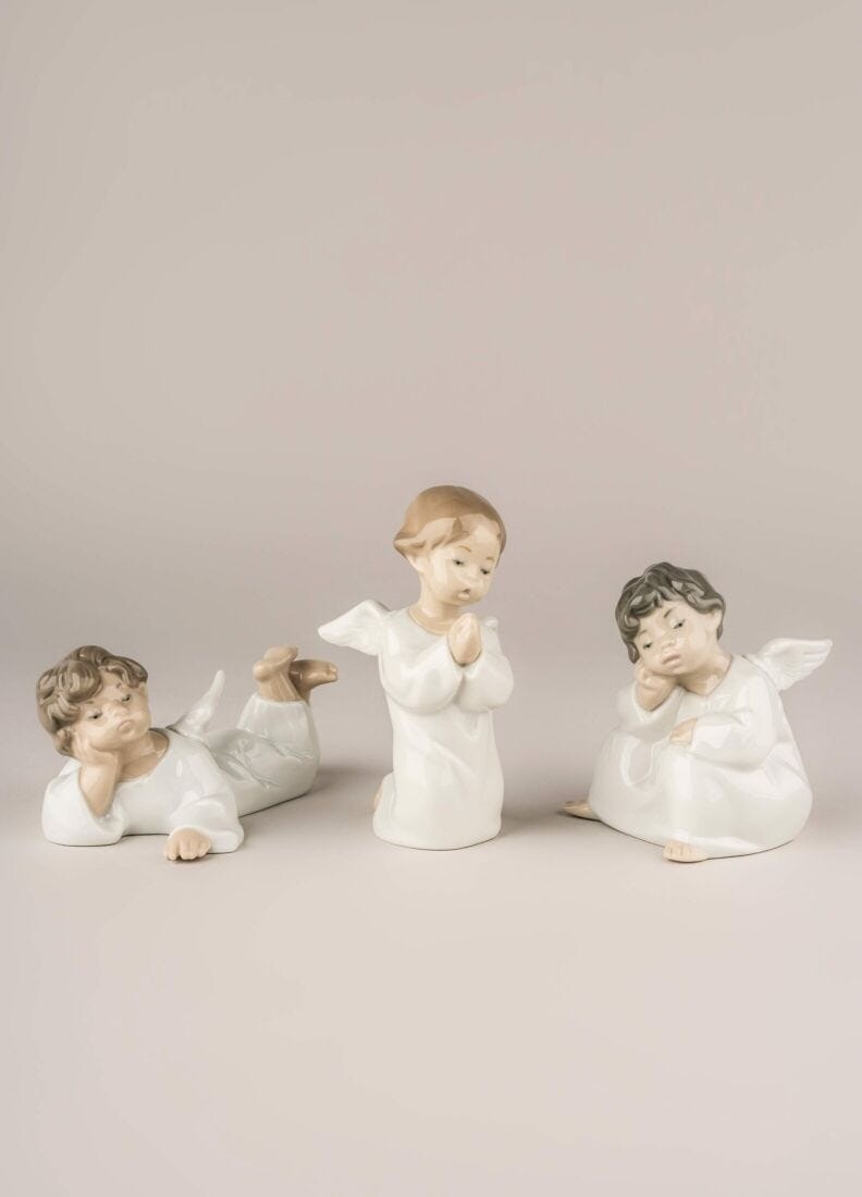 Angioletto coricato Lladro'