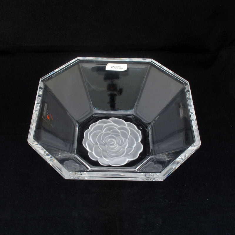 Centrotavola Cristallo Camelia Satinato Colle Vilca