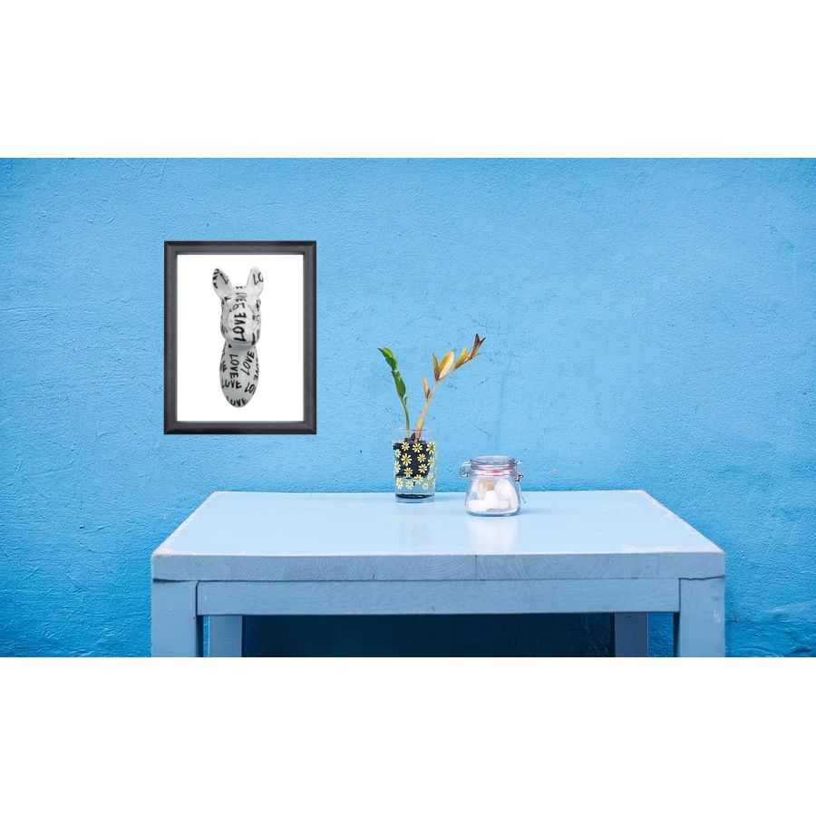 Aniframe - Horse Cooper - B&W - Pomme Pidou - 1 Pomme Pidou