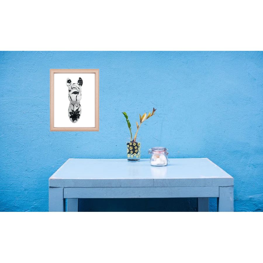 Aniframe - Horse Cooper - B&W - Pomme Pidou - 3 Pomme Pidou