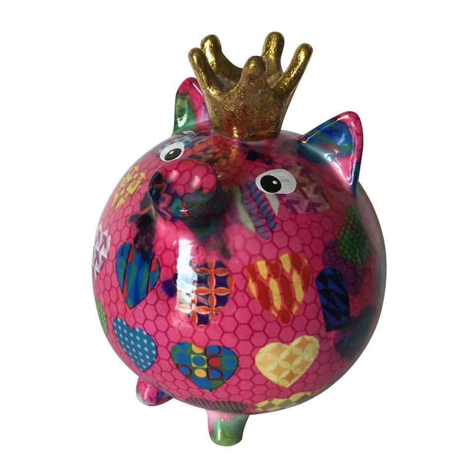 Moneybank Pig Betty - Fuxia Pomme Pidou