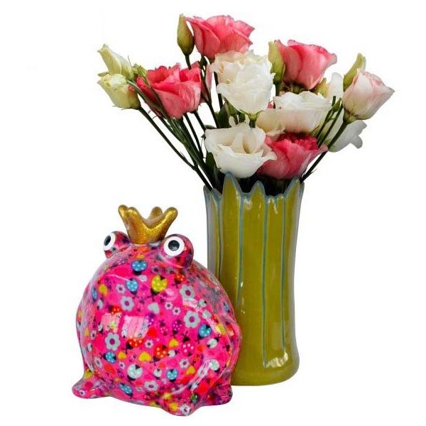 Vaso Rana Feddy Fuxia Pomme Pidou Pomme Pidou