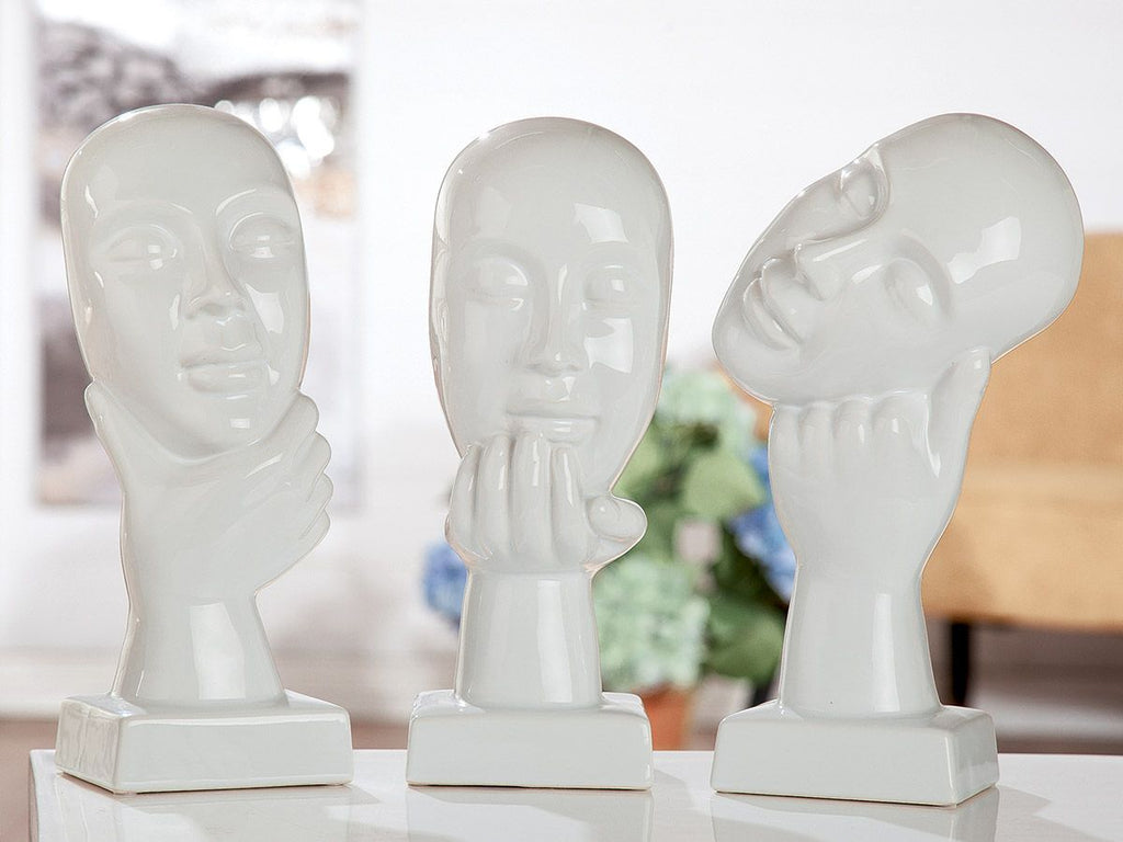 Scultura Viso Su Pugno Gilde