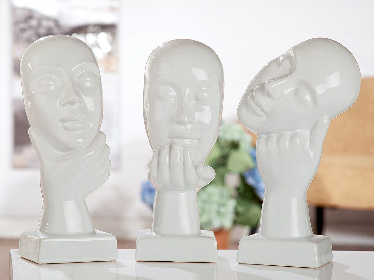 Scultura Viso Su Pugno Gilde