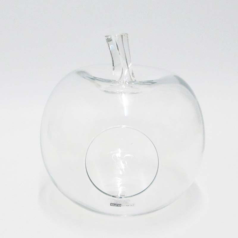 Deco Jar Fruttiera Apple Clear 23x27H Kaheku