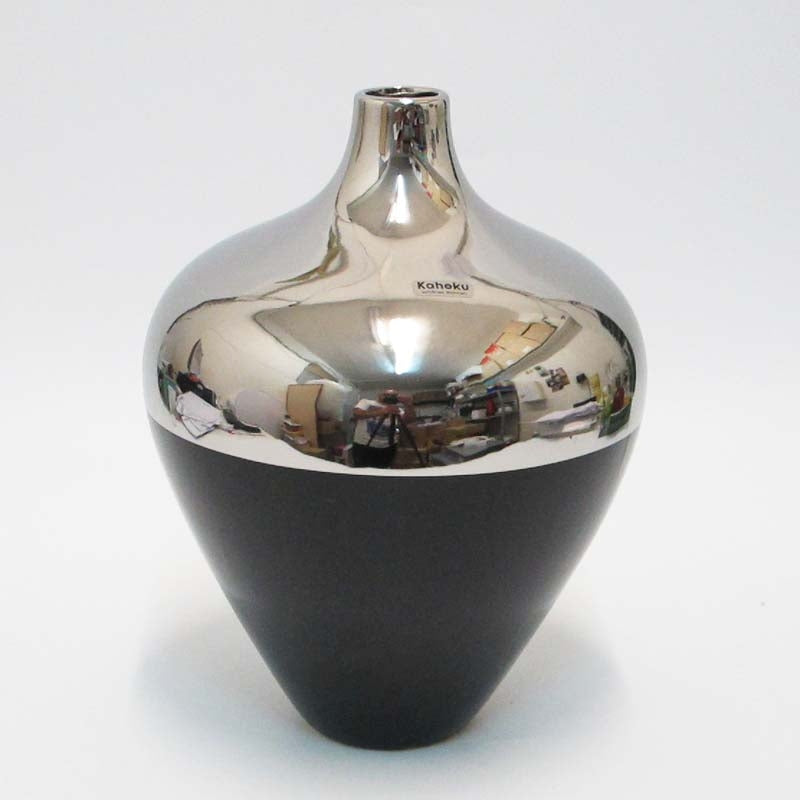 Vaso Tapio Black-Silver 23 X 30H Kaheku