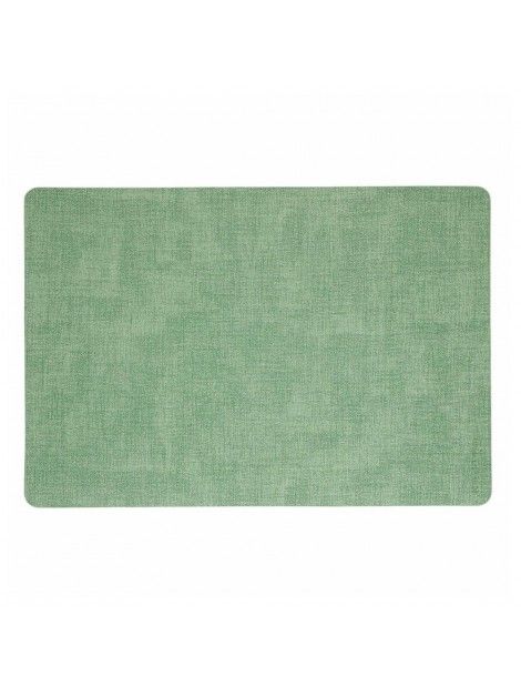 6 Tovagliette Menta 30X44 Cm In Pvc Placemat Mint 30X44 Cm In Pvc Rose E Tulipani