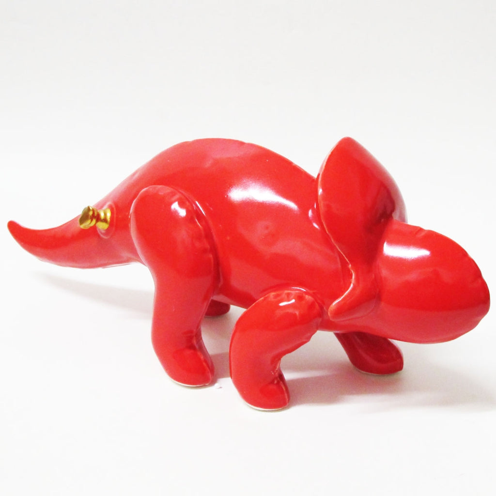 Dino Dinosauro Rosso Rituali  Domestici